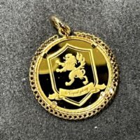 K24の金貨のネックレストップ