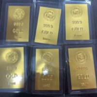 K24金の1gシート6枚