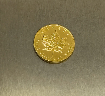 カナダのメイプルリーフ金貨