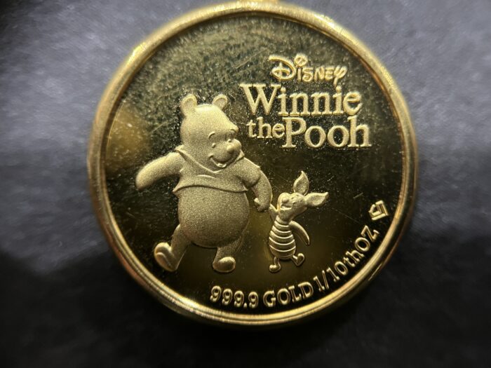 くまのプーさん ディズニー金貨 3.1g