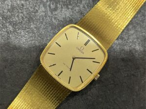 金無垢のオメガの時計