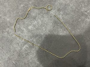 K18のネックレス