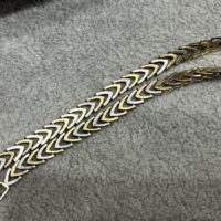 K18/Pt850のコンビのブレスレット